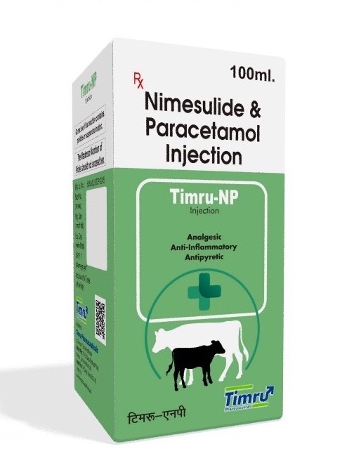 Veterinary Nimesulide & Paracetamol Injection