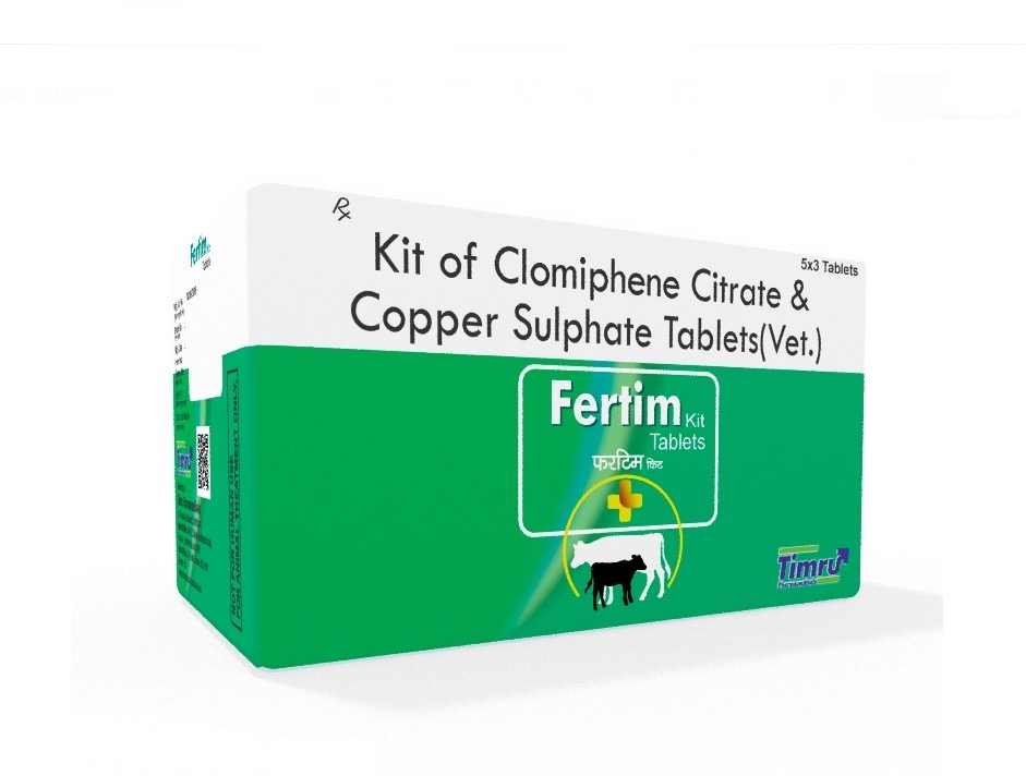 Veterinary Clomiphene Citrate & Copper Sulphate Tablets