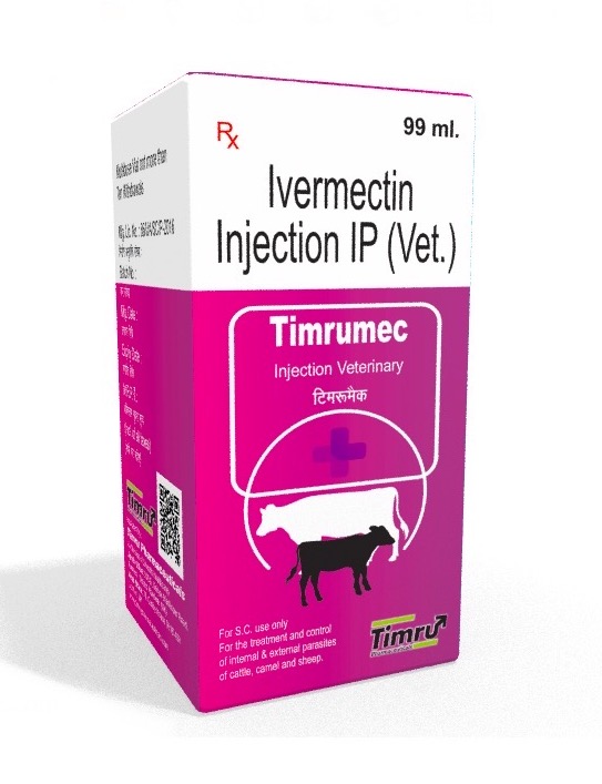 Veterinary Ivermectin 10 mg/mL Injection