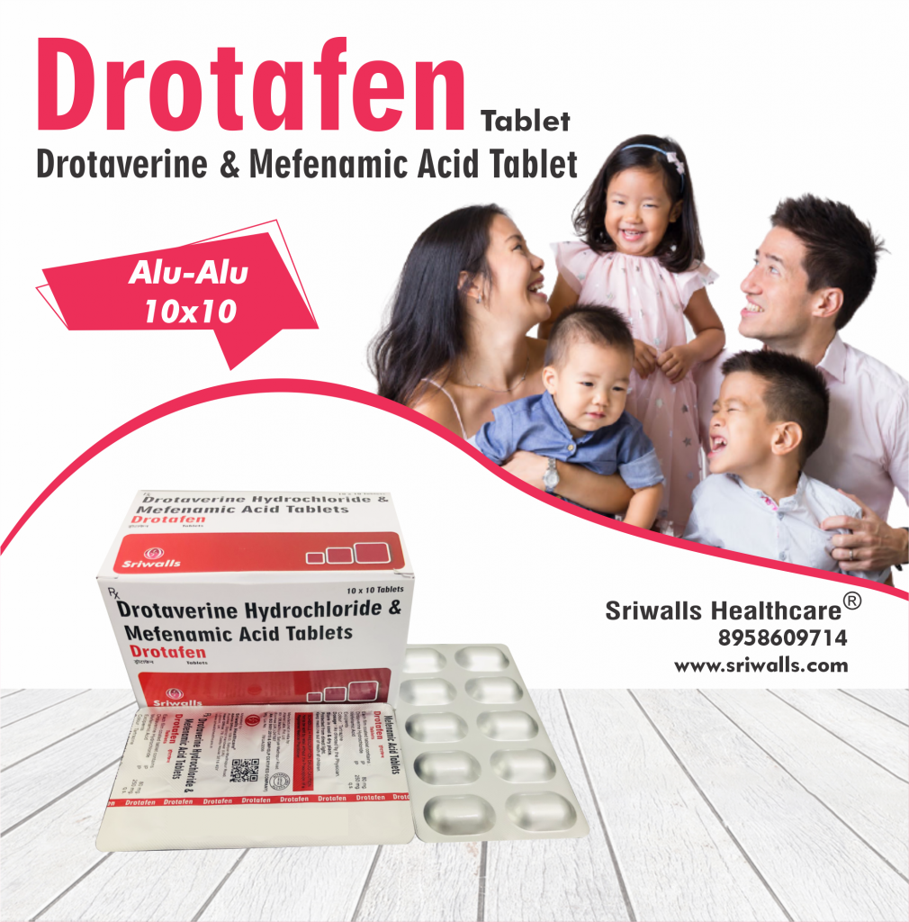 Drotaverine & Mefenamic Acid Tablets