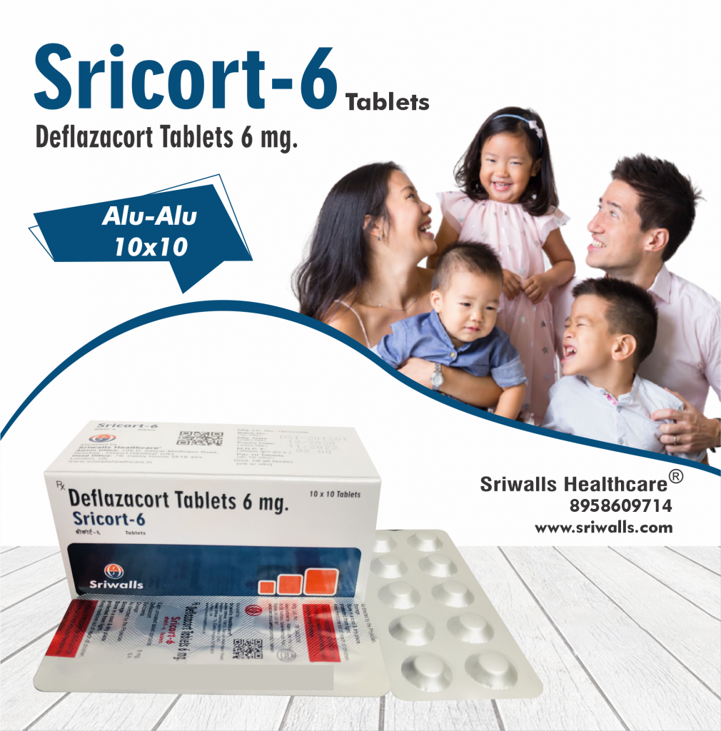 Deflazacort 6 mg Tablets