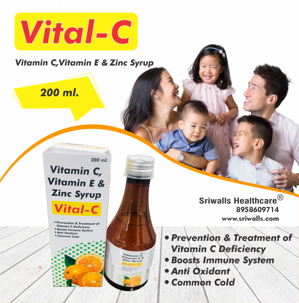Vitamin C, E & Zinc Syrup
